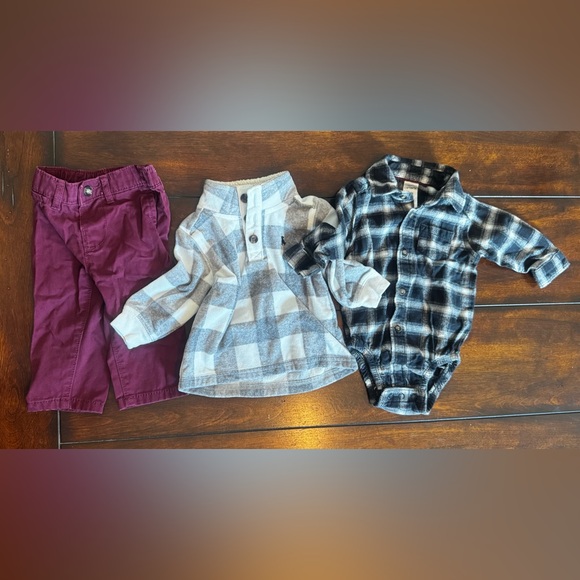 Colorful Baby Clothing Set - 6 months - 9 pieces - Picture 3 of 9